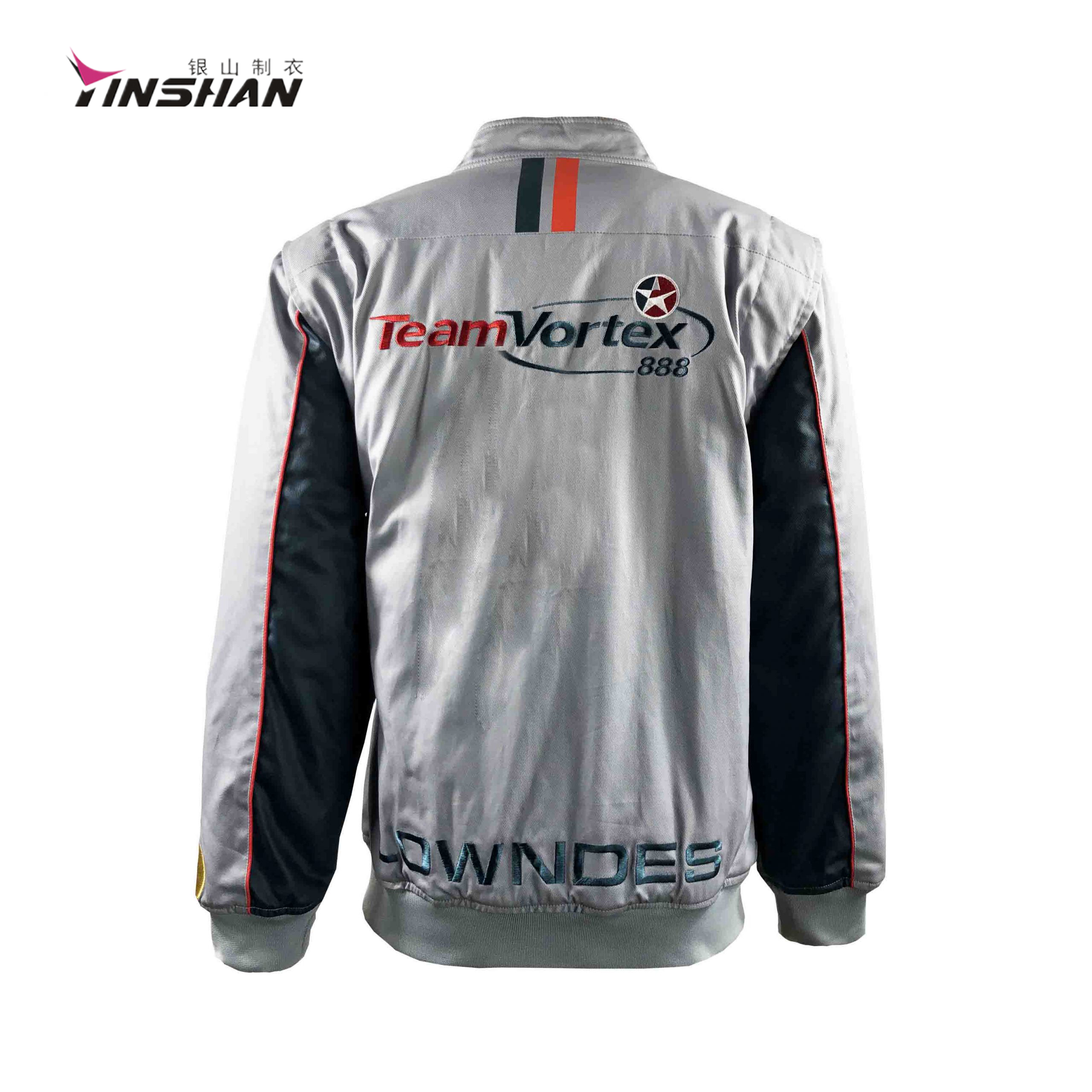 Print Jersey Racing Jacket