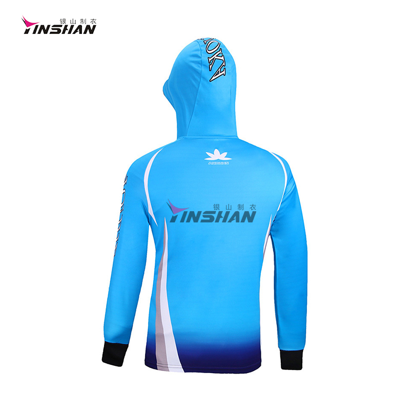 Patterned Custom Men's Fishing Hoodie