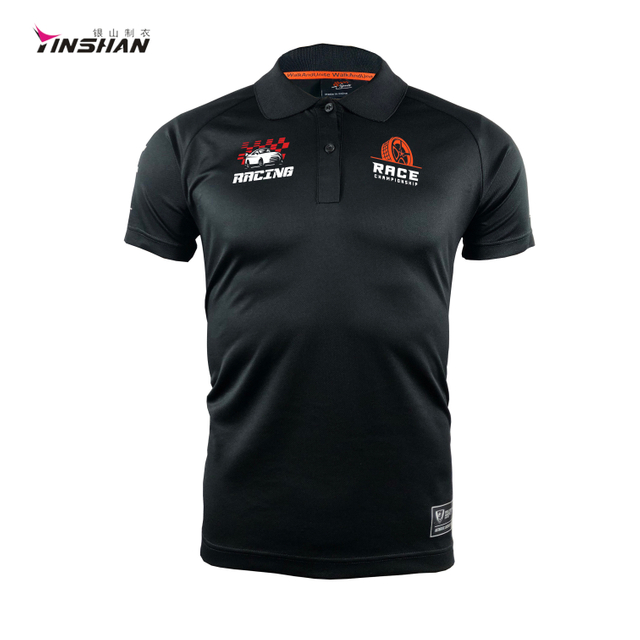 China racing polo shirts designs manufacturers, racing polo shirts