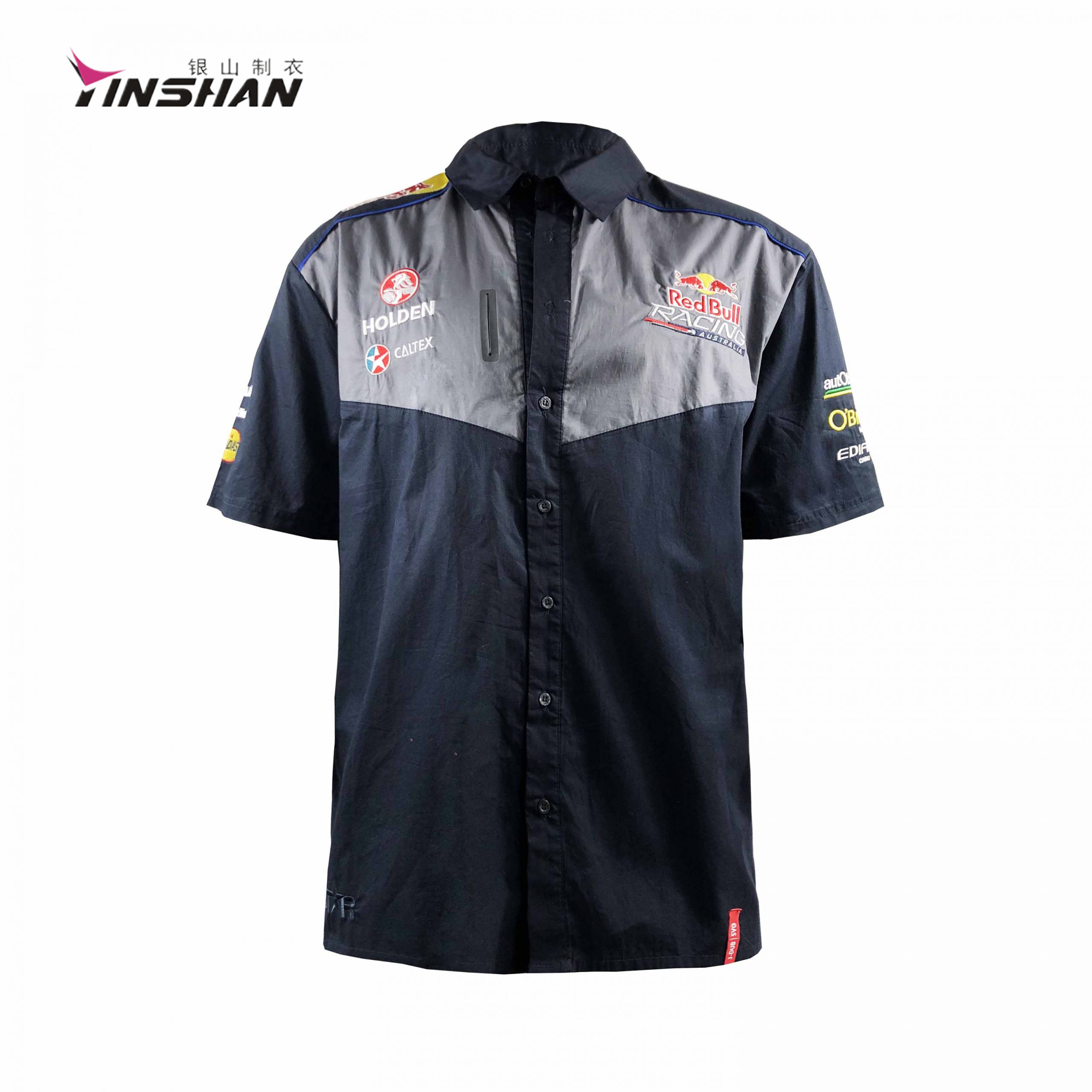 Customized wholesale racing team Red Bull T-shirt