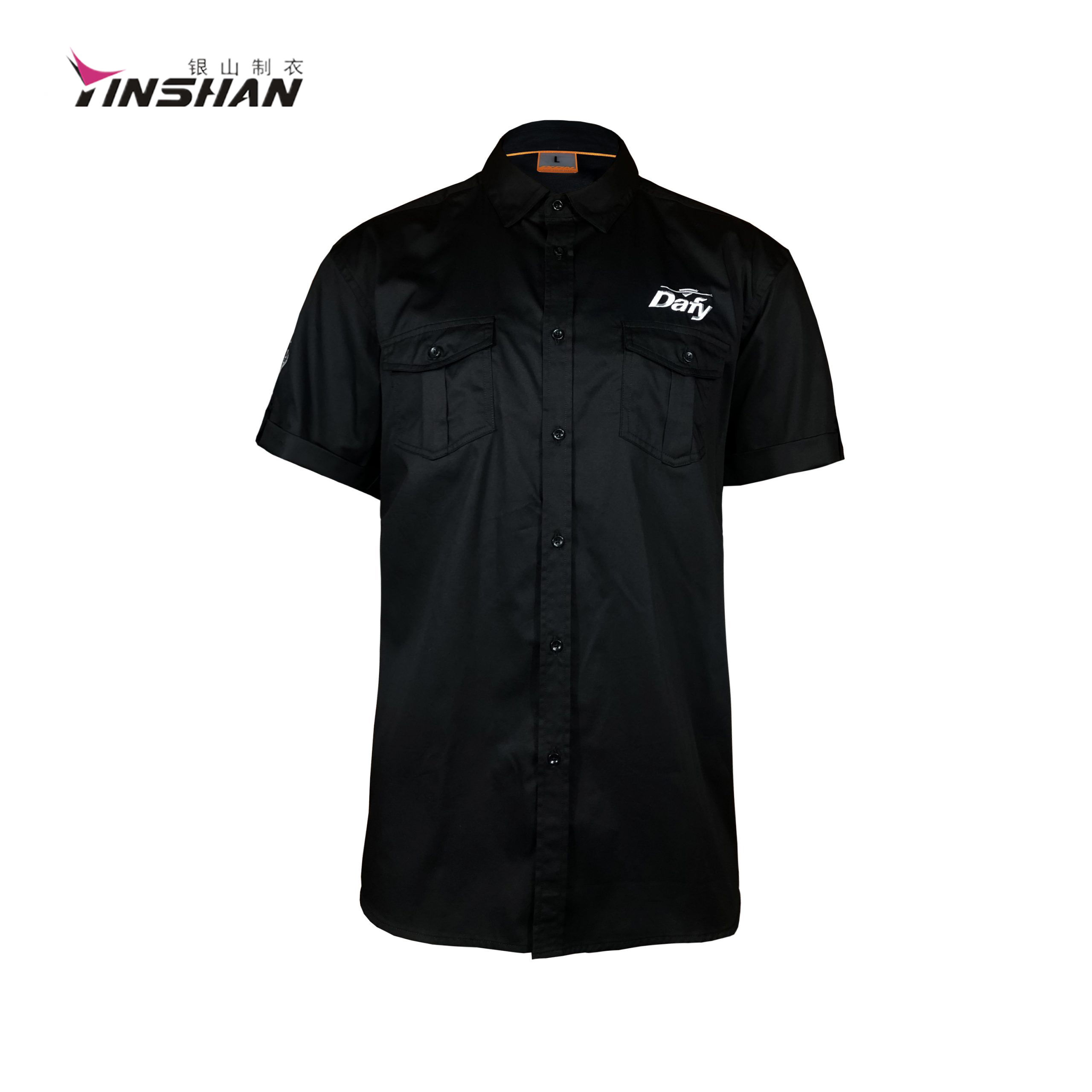 Customized Employee Shirt Short Sleeve Wholesale