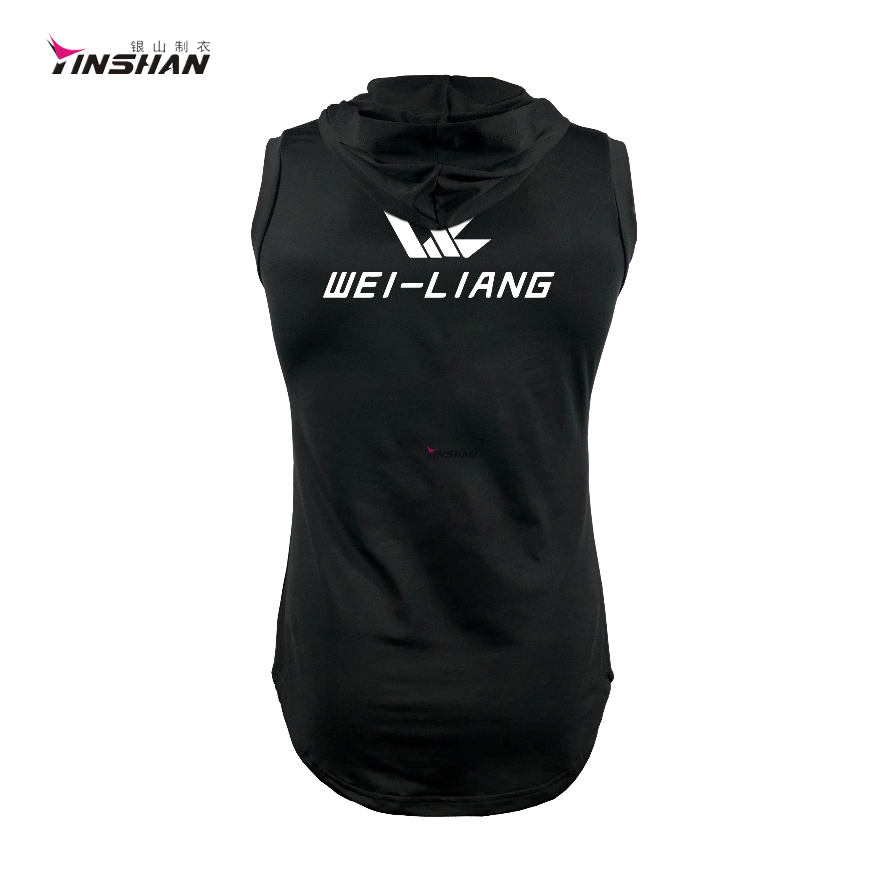 Embroidered Pattern Fitness Sleeveless Vest